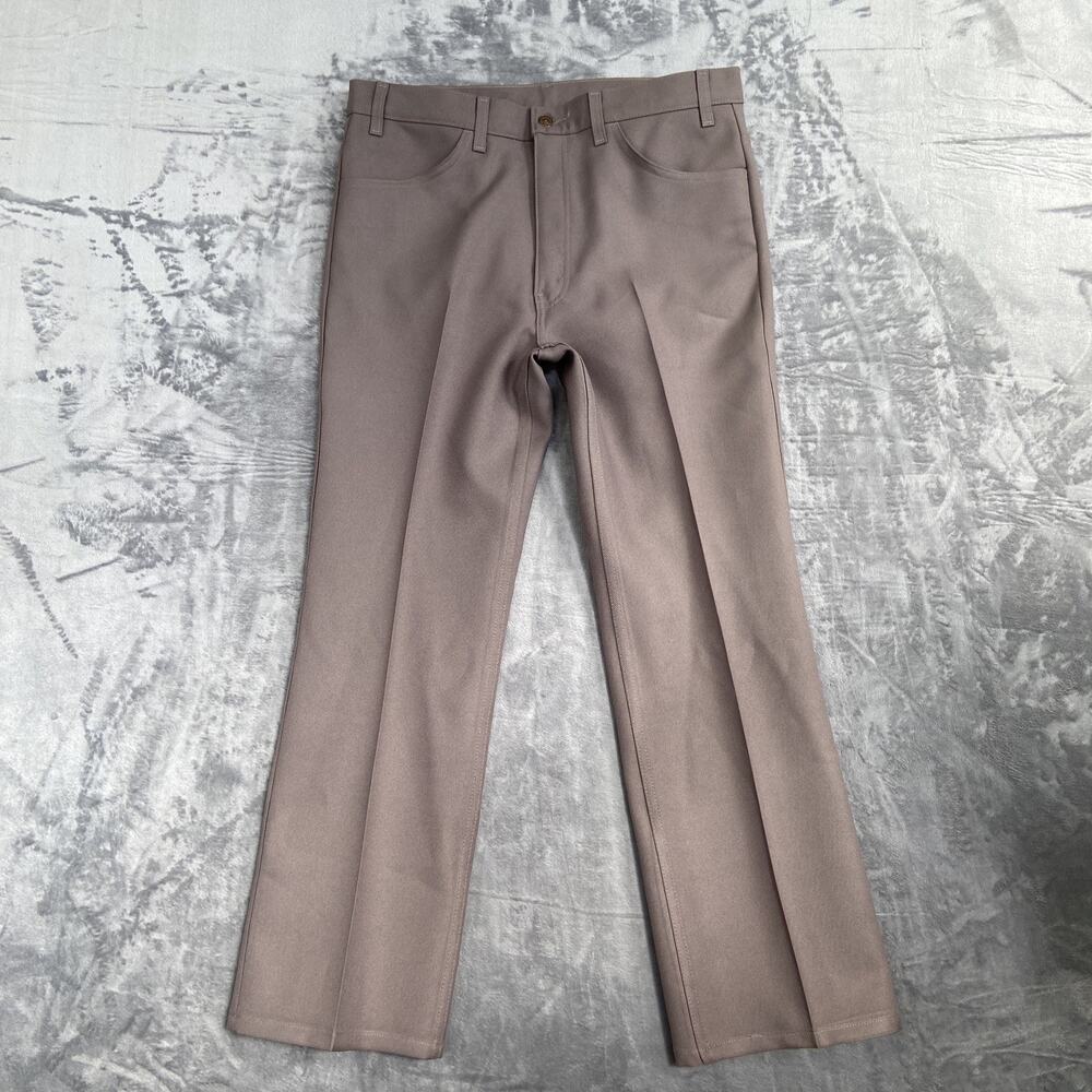 Vintage New Levi's Western Ranch Pants Men's 38x30 Taupe‎ Brown Pants